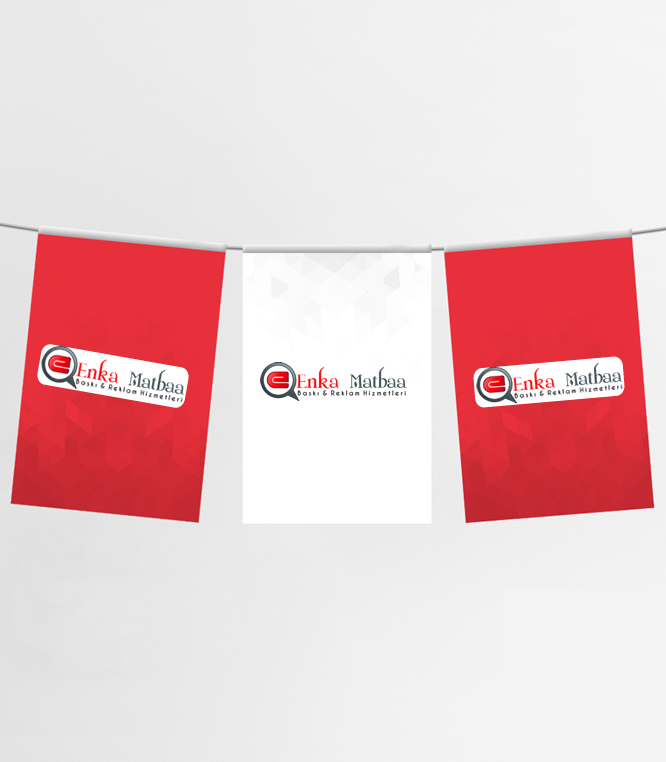 Süsleme Bayrak Diktörtgen